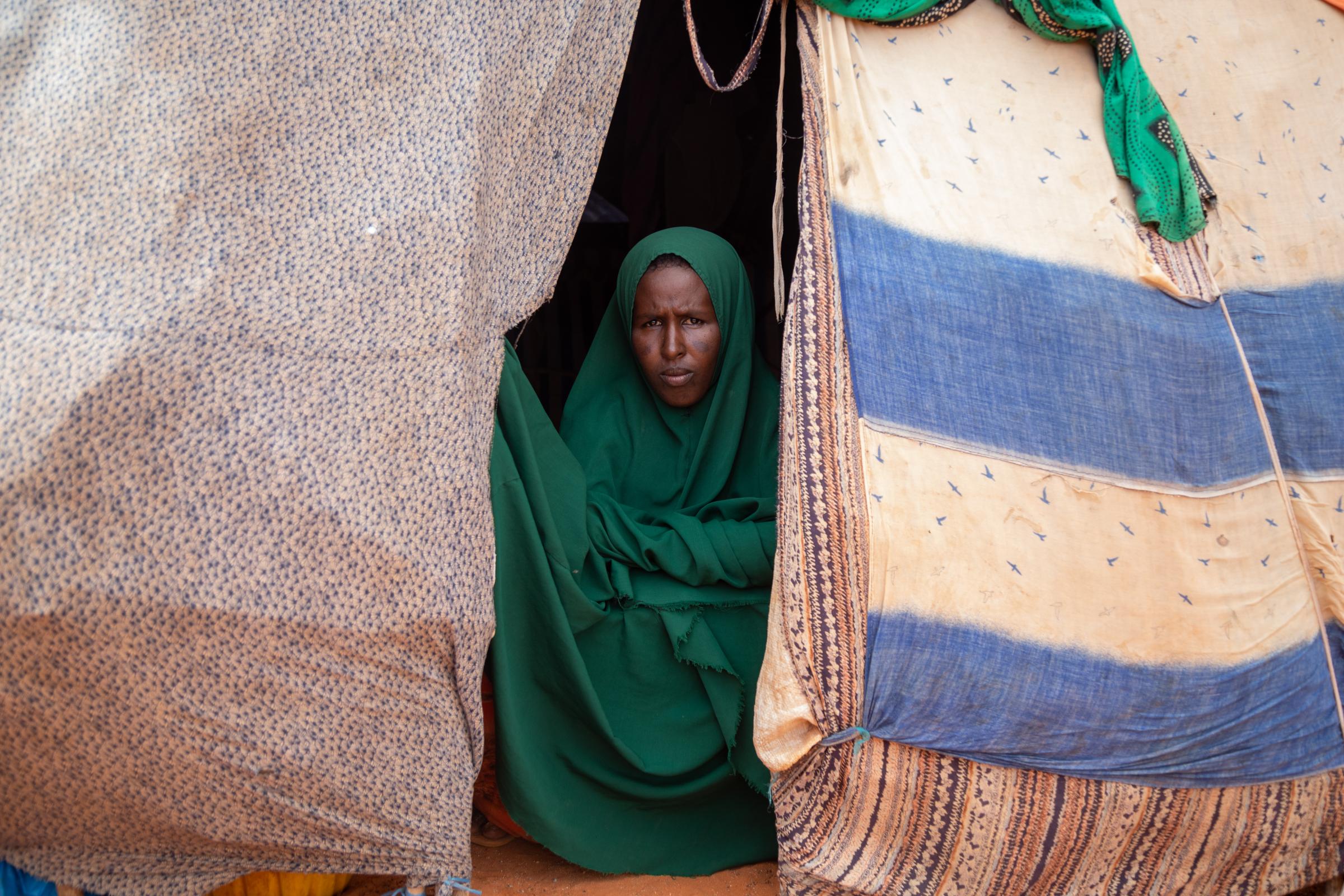 Overcoming Challenges through Healthcare Outreach in Kismayo - Edla Abdulahi, a displaced Somali woman, courageously faces the challenges of pregnancy amidst...
