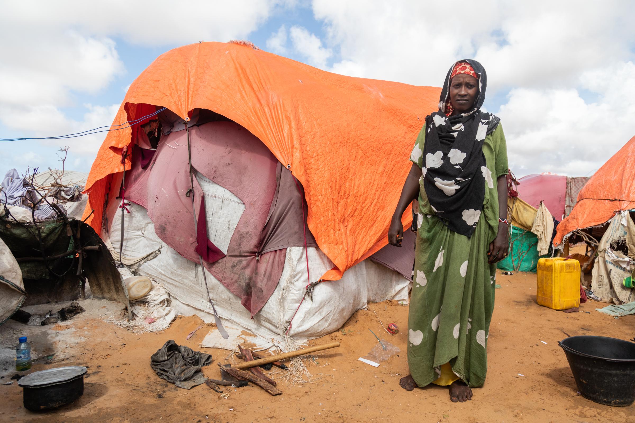 Facing the Dual Crisis: A Glimpse into the Lives of Women and Children in Somalia's Kahda District IDP Camp - Sahro Osman, a 25-year-old mother with five children, embarked on a courageous journey from...