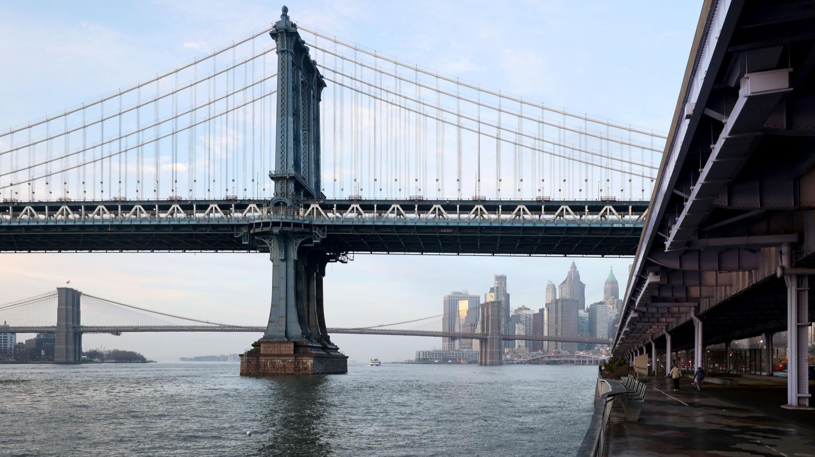 Manhattan Bridge, Brooklyn Bridge