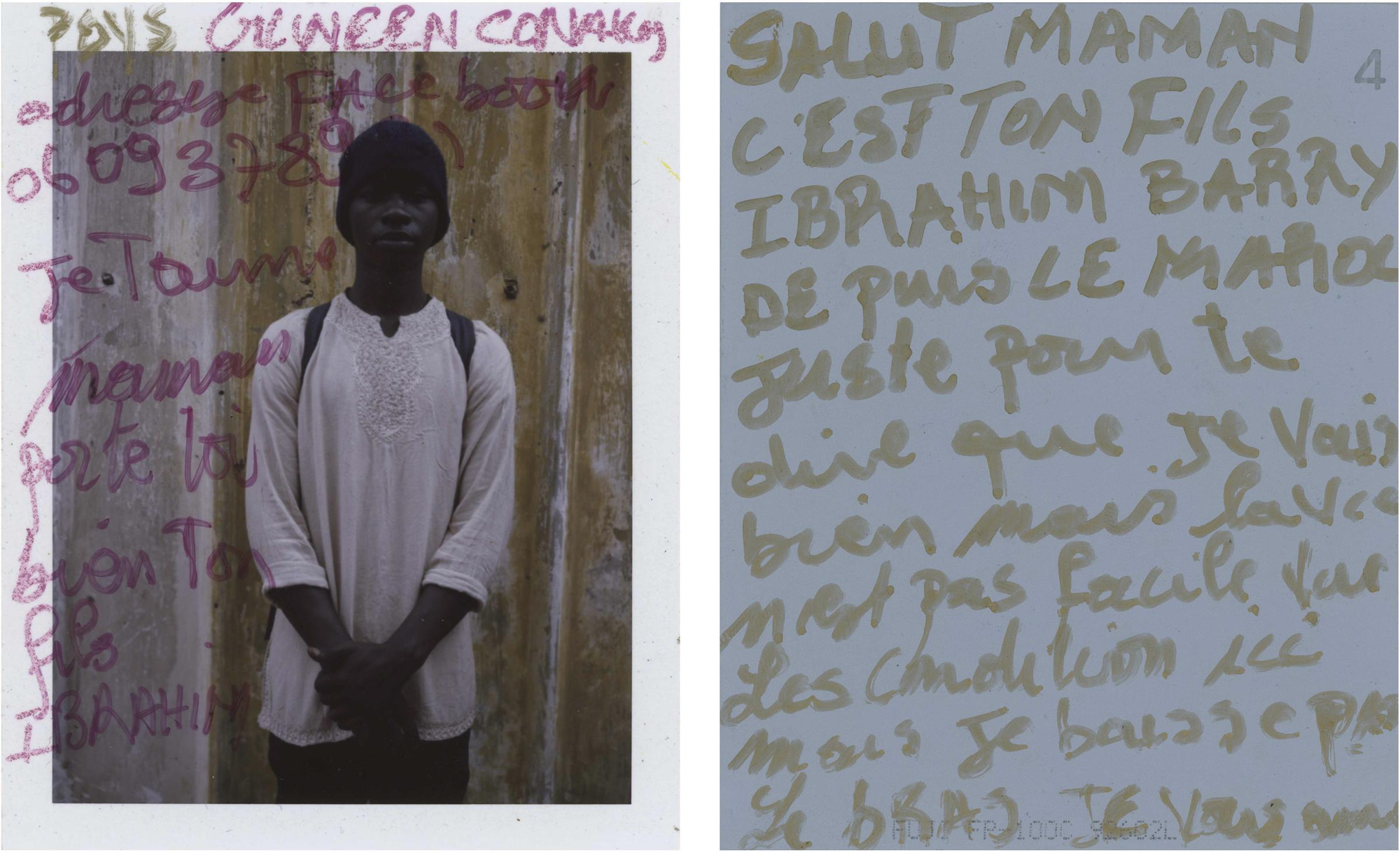 SALUT MAMAN: Postcards from afar -      Country: Guinea Conakry  I love you, Mom, take care....
