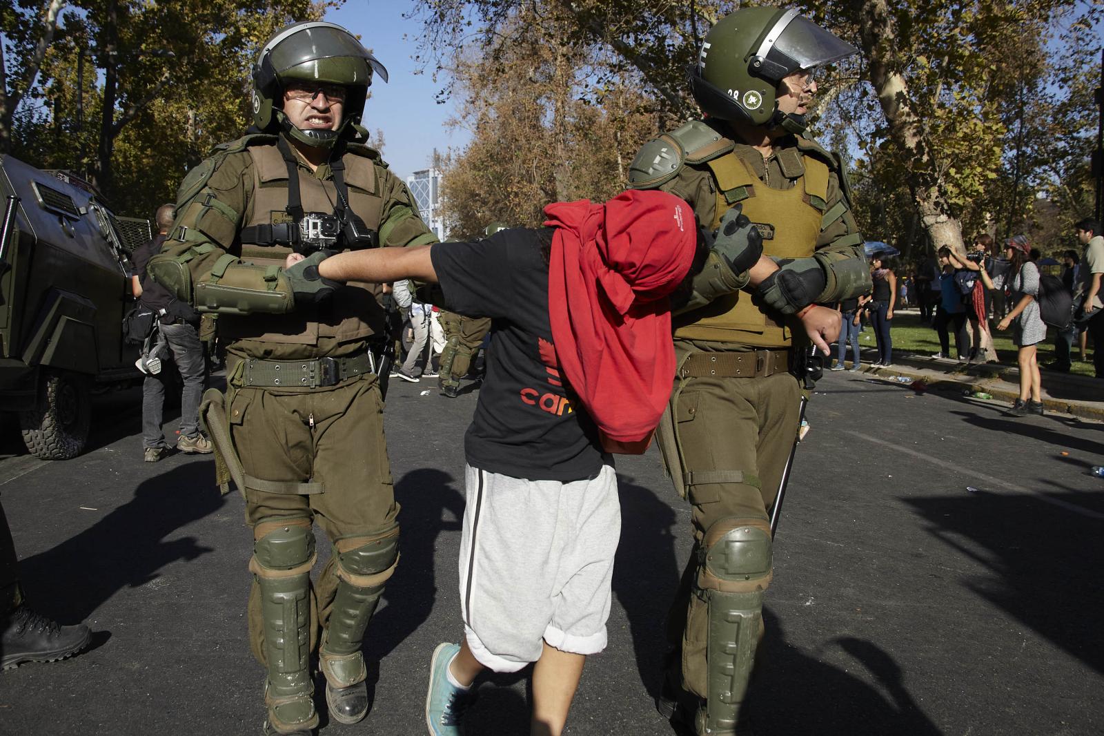 Image from CHILE: From politics to social unrest.
