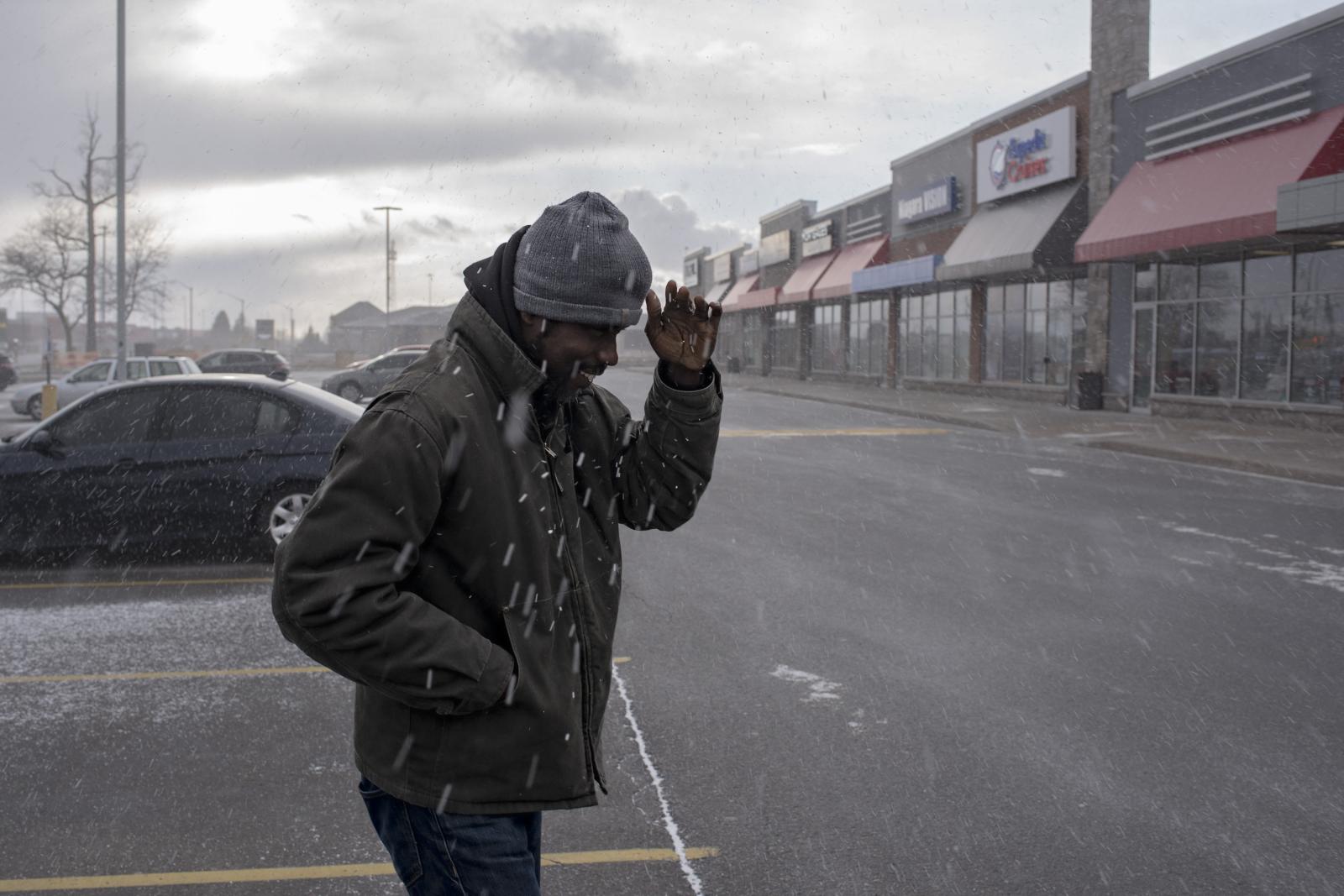 Aghogho Oboh, a multimedia jour...s. Niagara Falls, Canada. 2024.