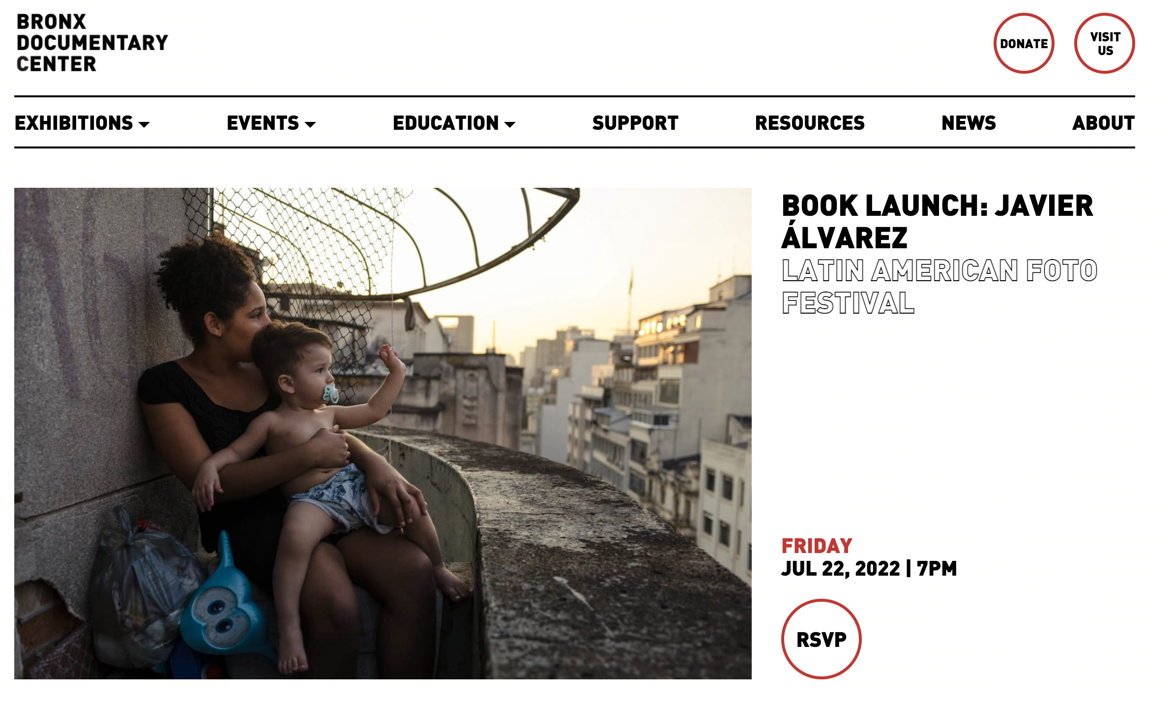 Thumbnail of Book Launch at Latin American Foto Festival 