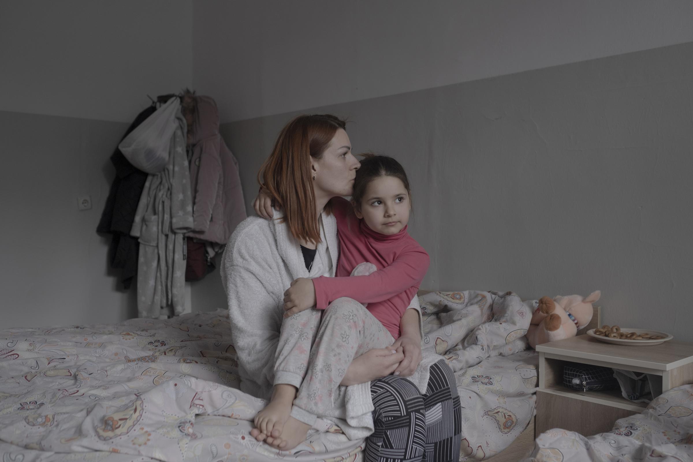 Migration crisis in Moldova - Julia (33) with children, Odessa  “Sirens were screaming,...