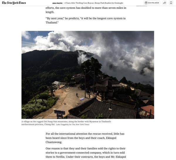 TEARSHEETS -  The New York Times   Published: September 2022