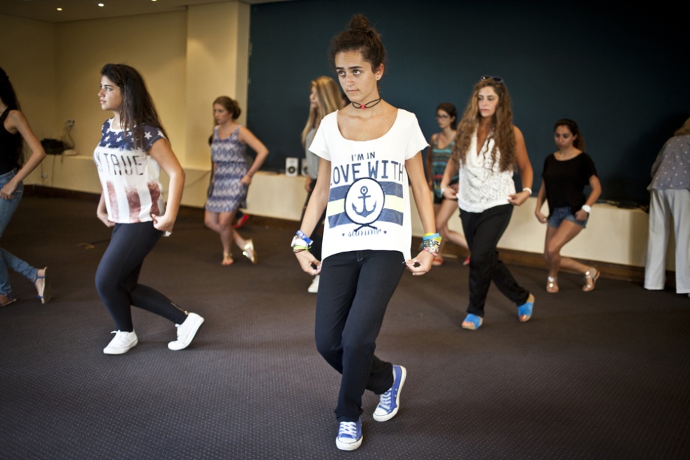 KASLIK, LEBANON Young Lebanese ...ly dance practice on Saturdays.