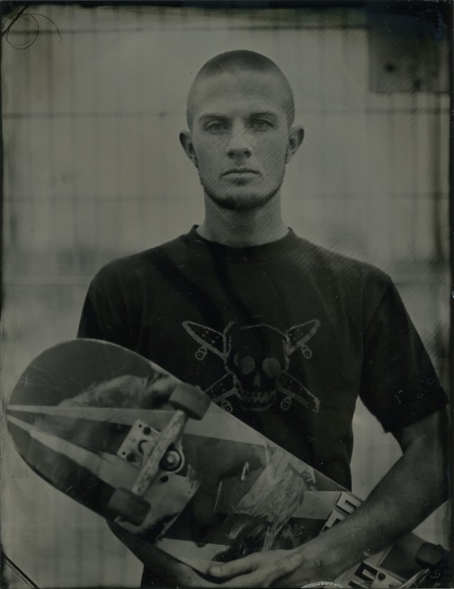 skaters - tintype series