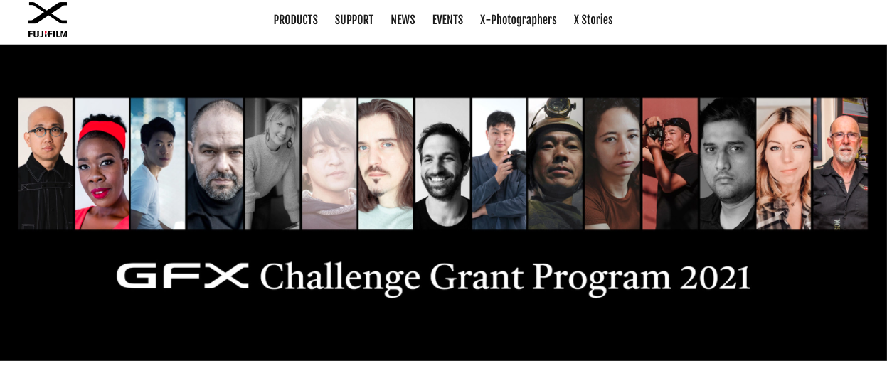 "The Changing Wave" gets the GFX Challenge Grant by Fujifilm
