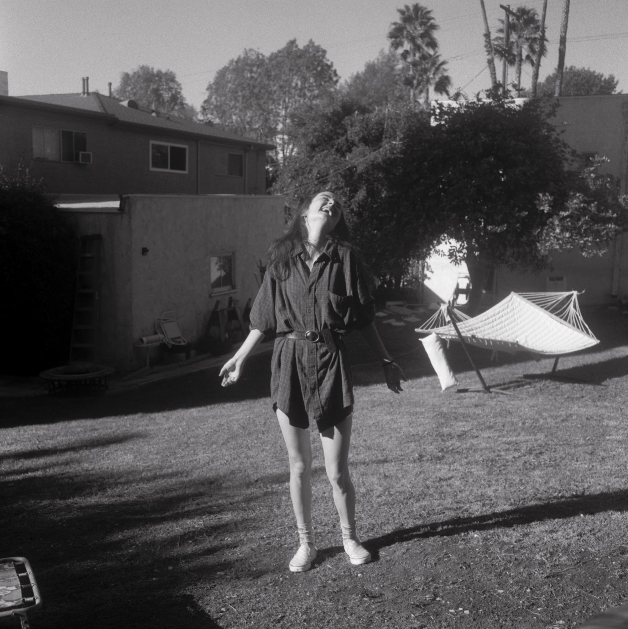 Black & White  - Avery in Los Feliz, CA, 2021