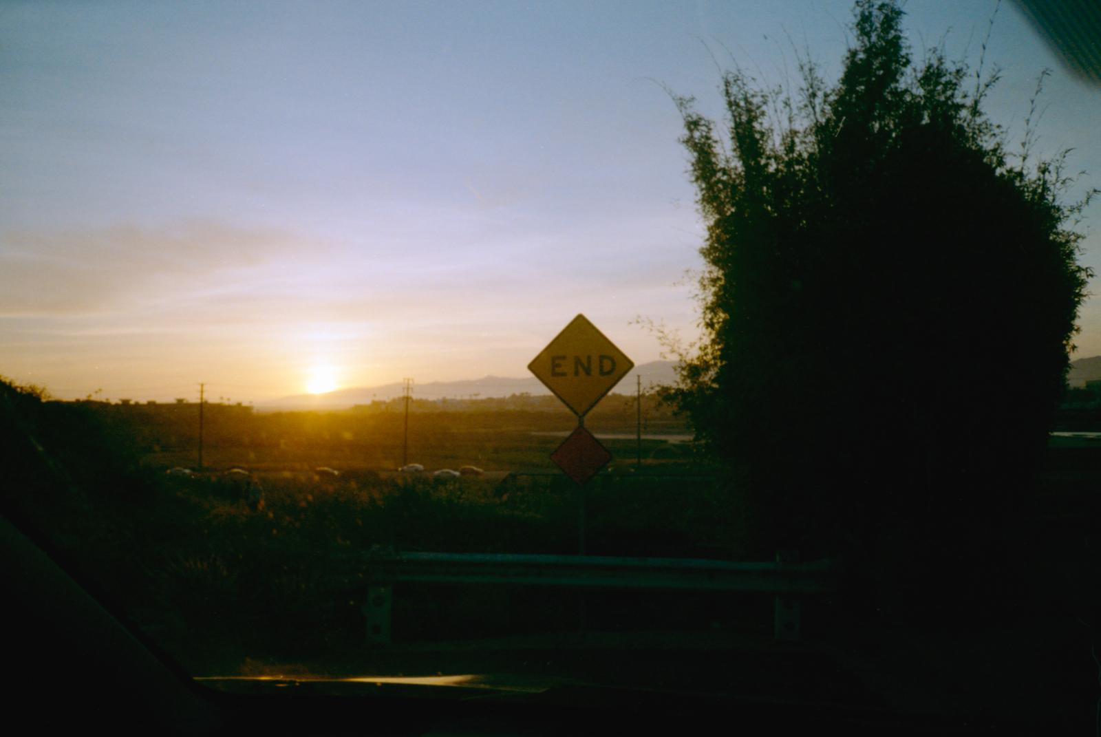 A Sunset in Playa del Rey, California, April 2022