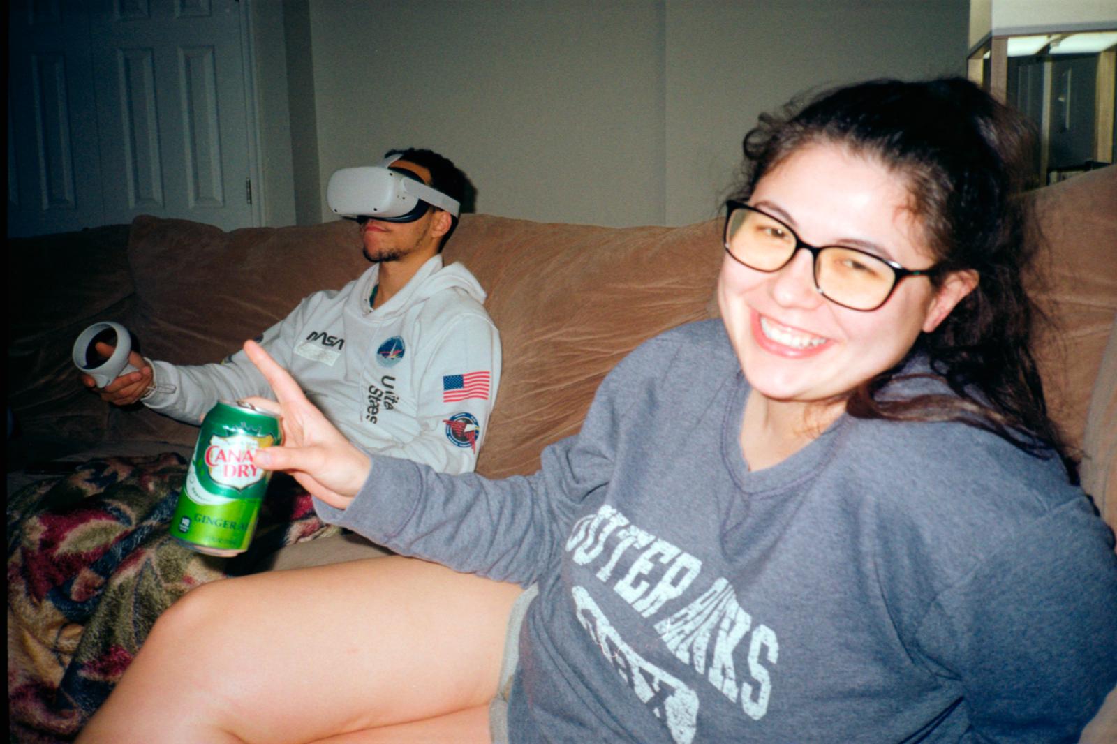 Michaela and Antonio, New Jersey, February 2022