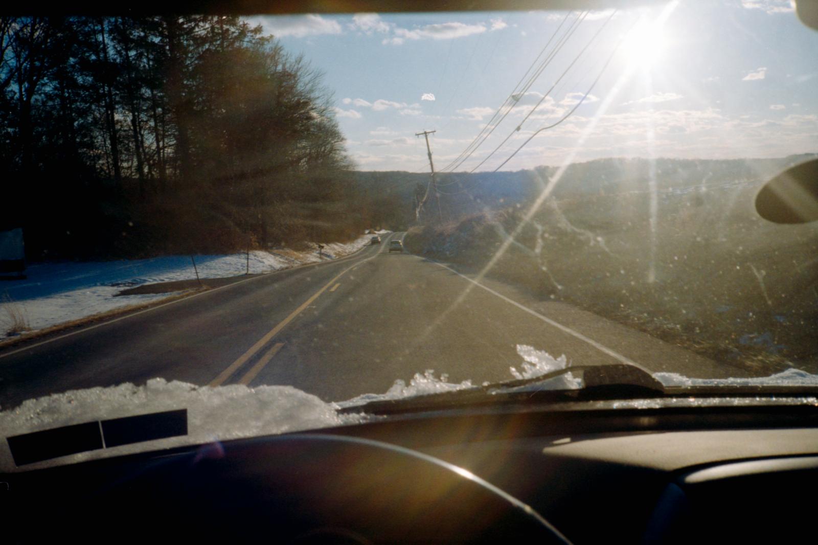 2022 / Snapshots - Driving back from New Jersey, February 2022