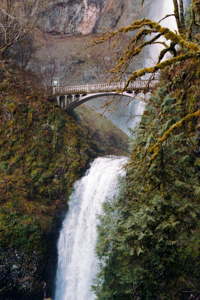 2021 - Multnomah Falls, Oregon, April 2021