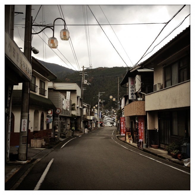 Oda - A view down Main St. Many business have closed in the...