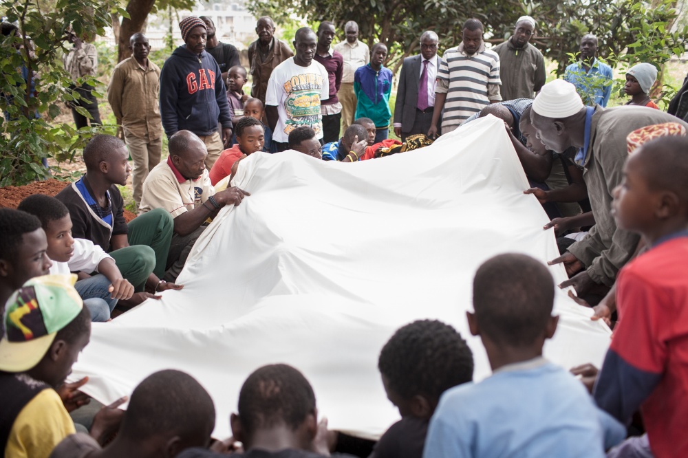 Members of the predominantly Mu... Nairobi, Kenya. June 27, 2013.