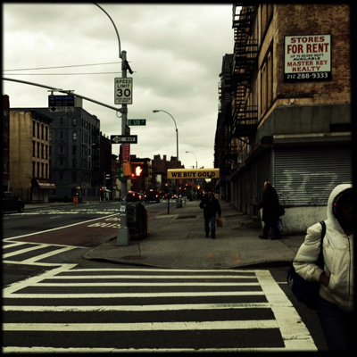 Crossing, Harlem, NYC