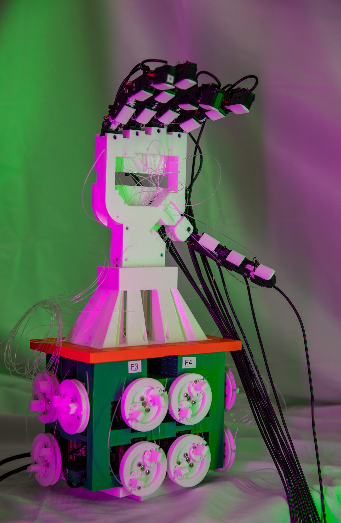 Duke Engineering  - Boyuan Chen poses for portraits at the Duke Robotics lab...