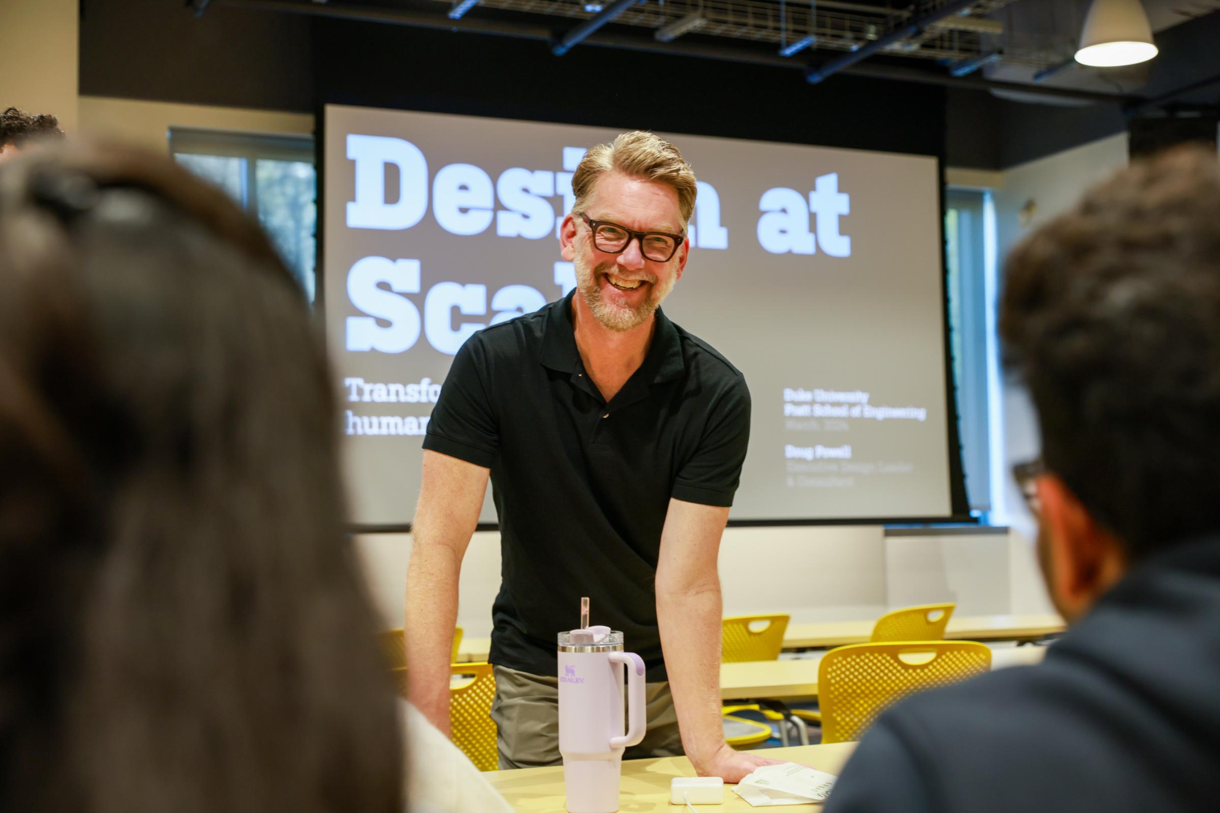 Duke Engineering  - Design at Scale guest speaker at Wilkinson 132 on March...