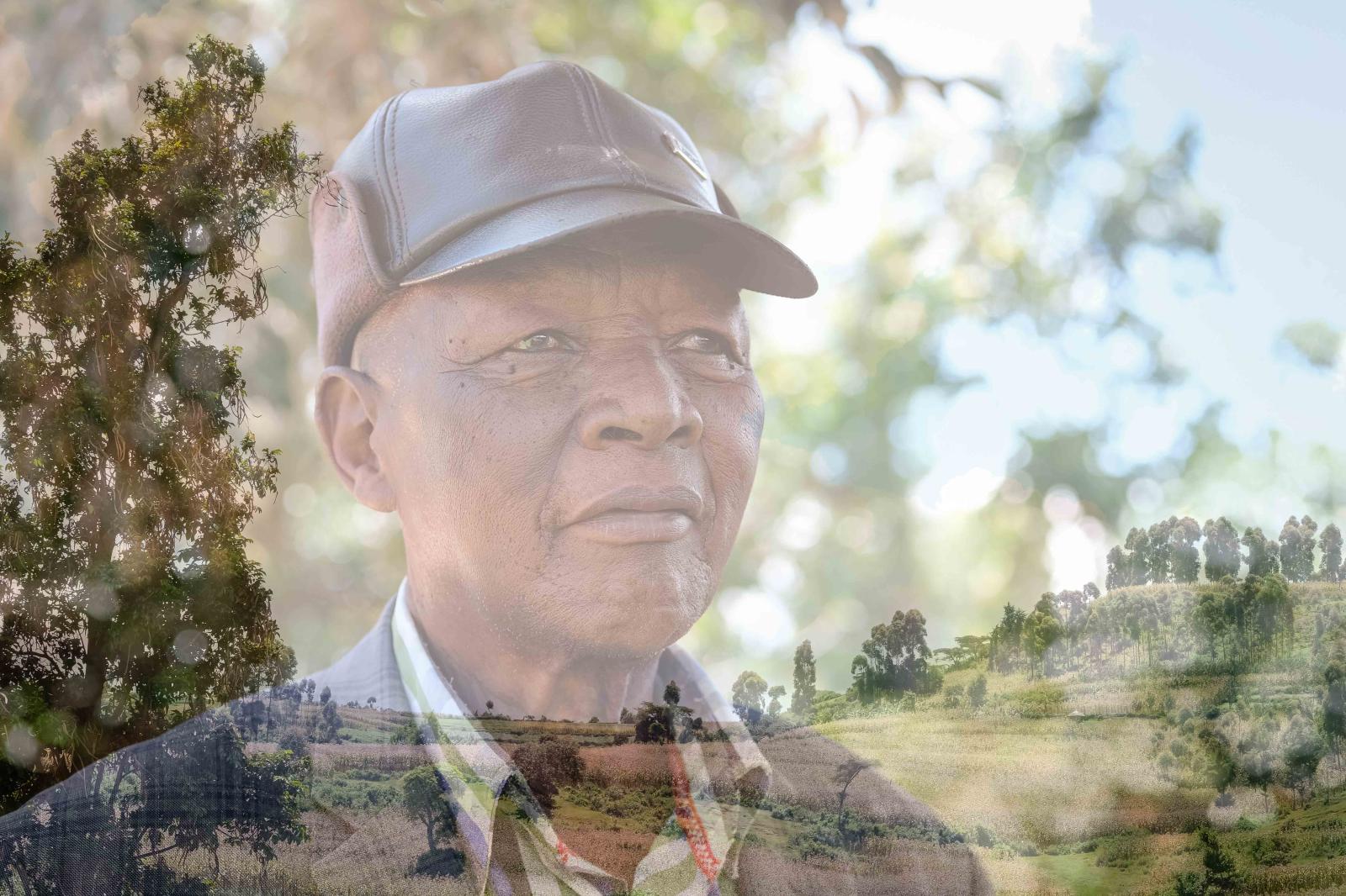 Statelessness: The Benet  - Portrait of Moses Mwanga Kapchekwengu, a Benet Elder,...