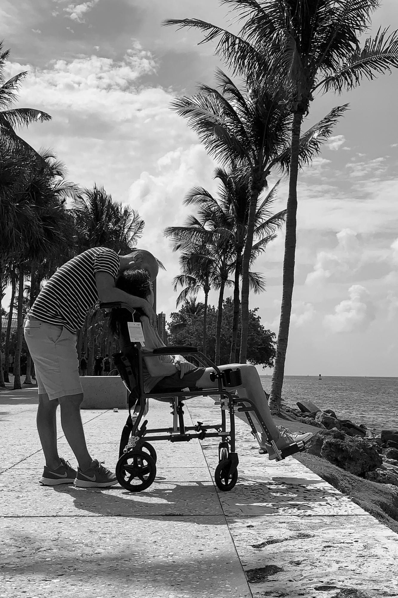 In her last months, the use of the wheelchair was the resource to keep her moving and to be able to enjoy her favorite place, the beach. This whole...