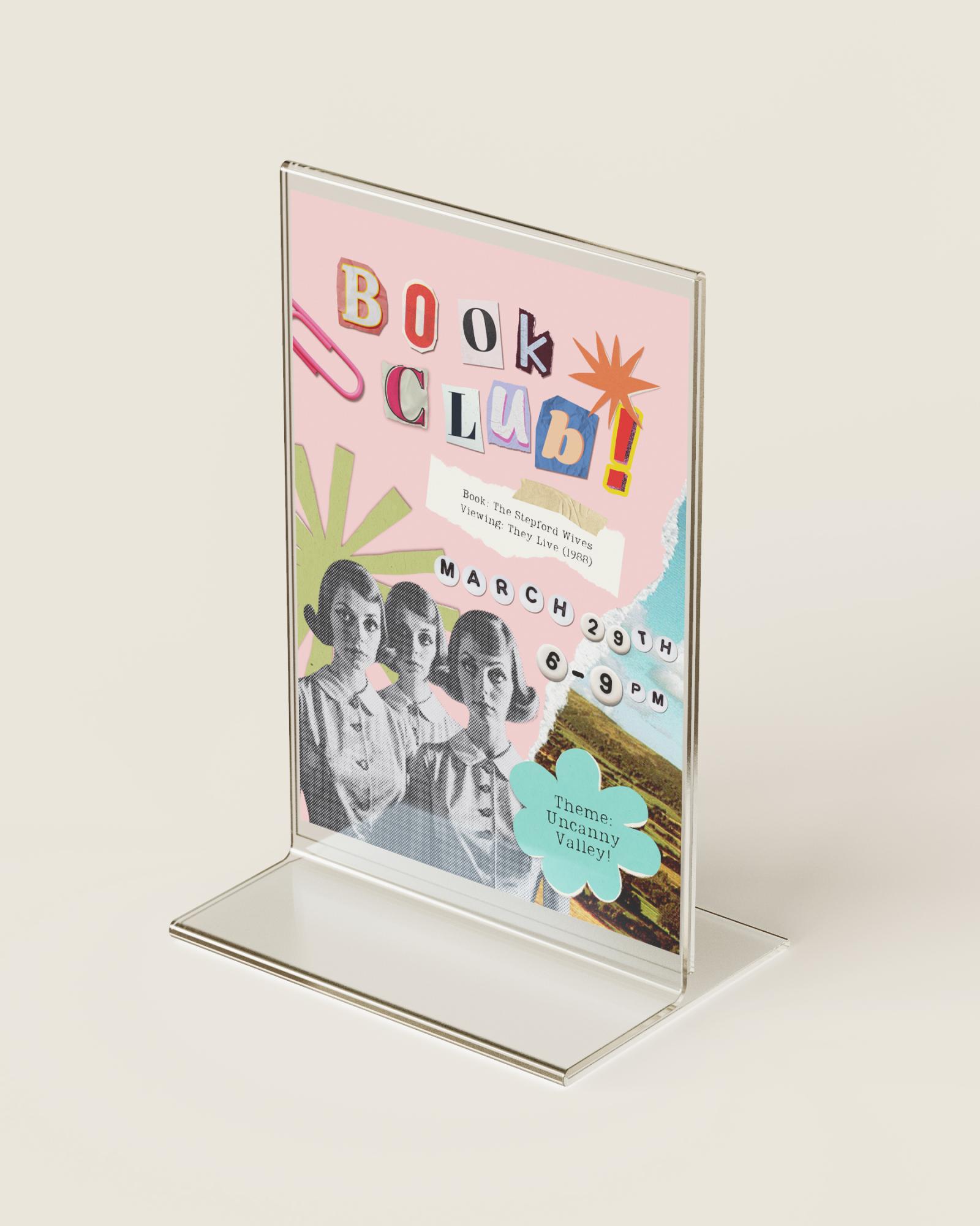 Design - Book Club Flyer