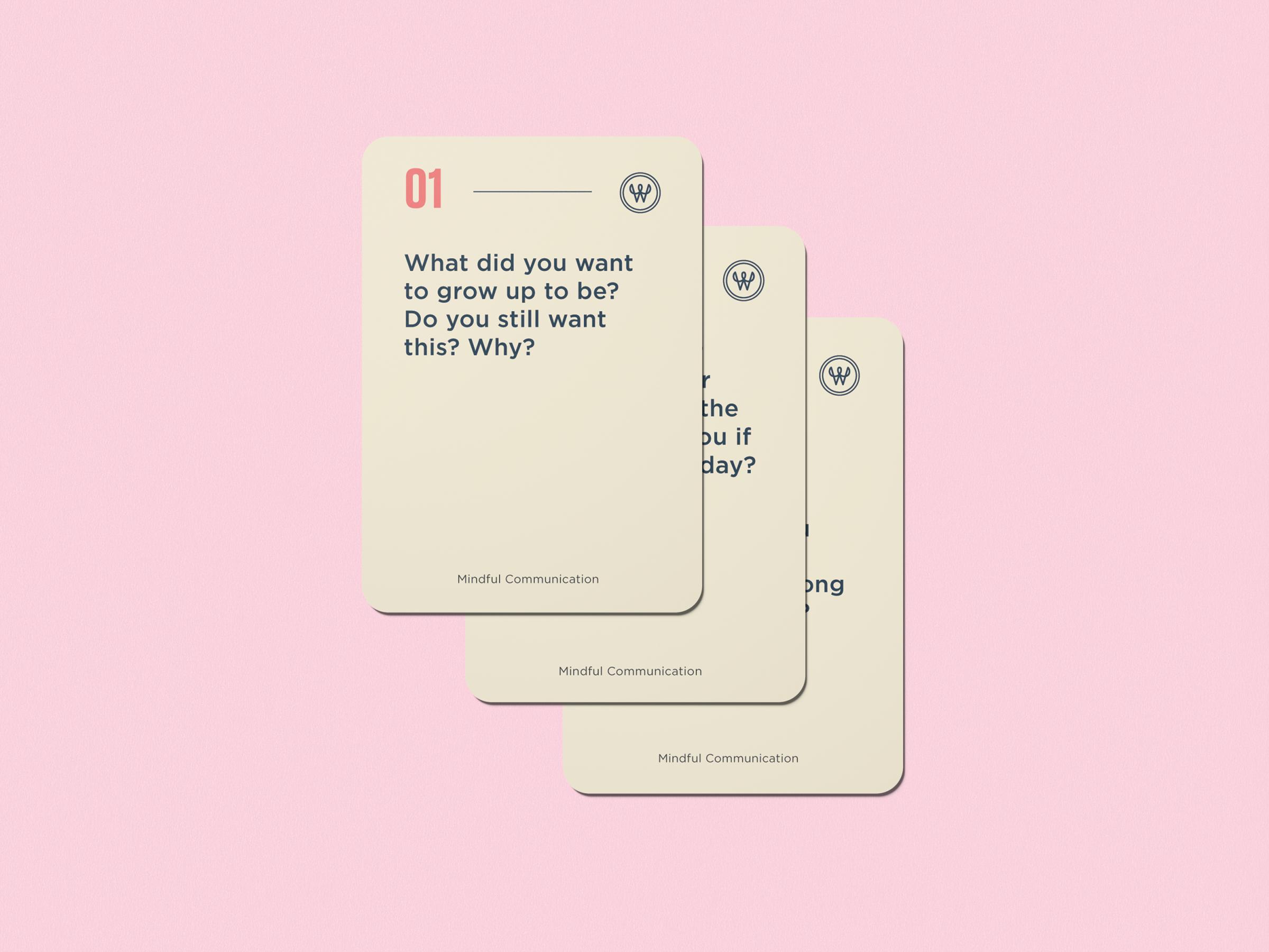 Design - Mindful Communication Cards