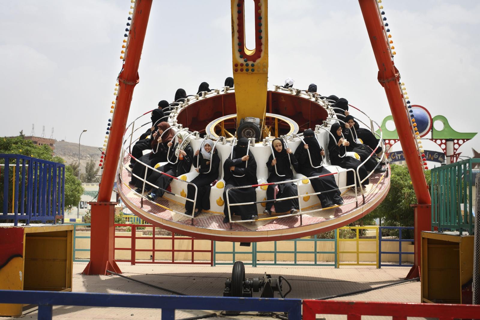 Teenage orphans at "Fun Ci... Sana'a. Sana'a Yemen
