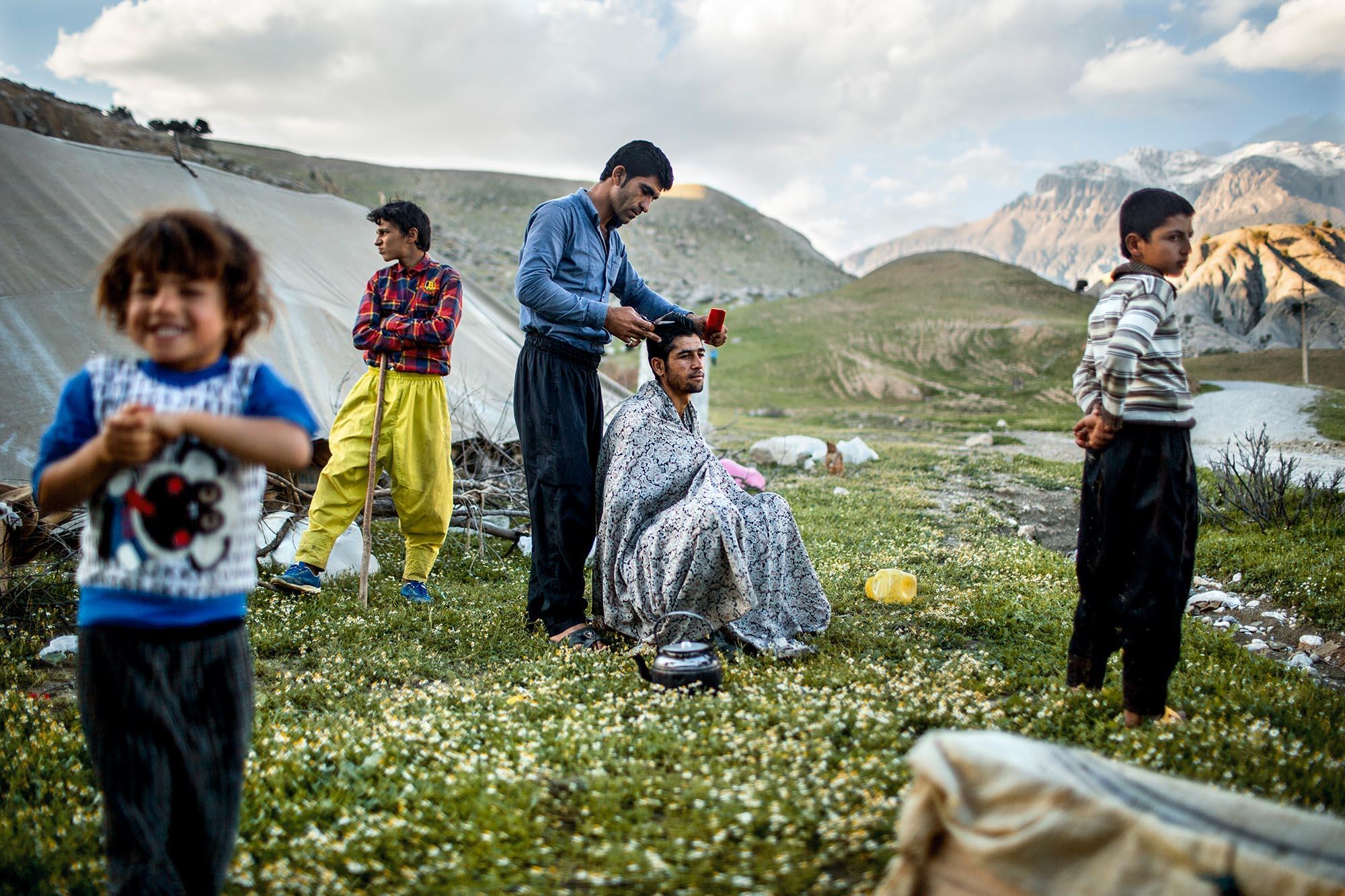 The last & lost nomades of Iran - Shirin Bahar,  near Lali, Khuzestan – April 2016A break...
