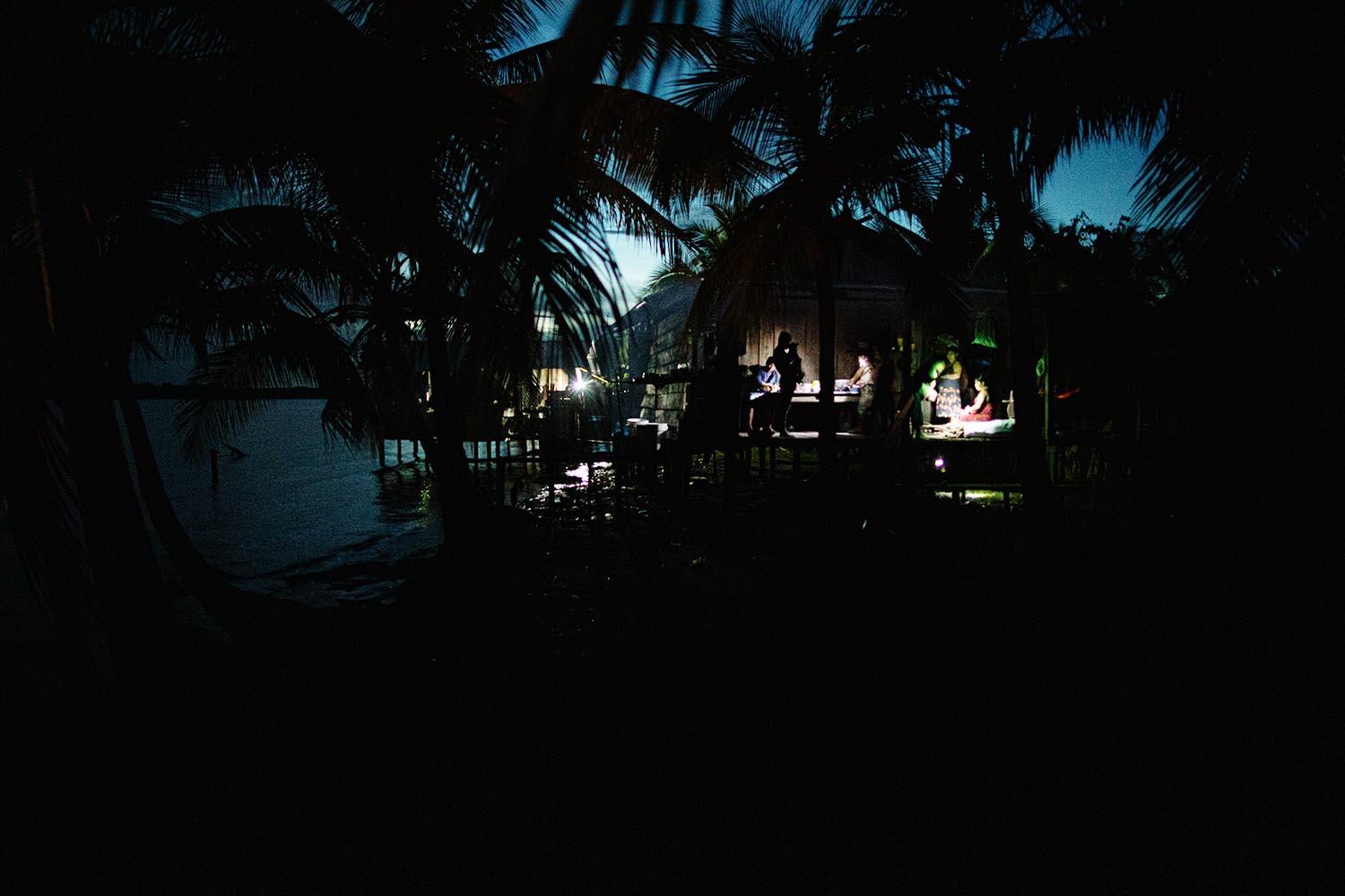 Beyond blue water - Cayo de Agua Island. Bocas del Toro. Panama. These region...
