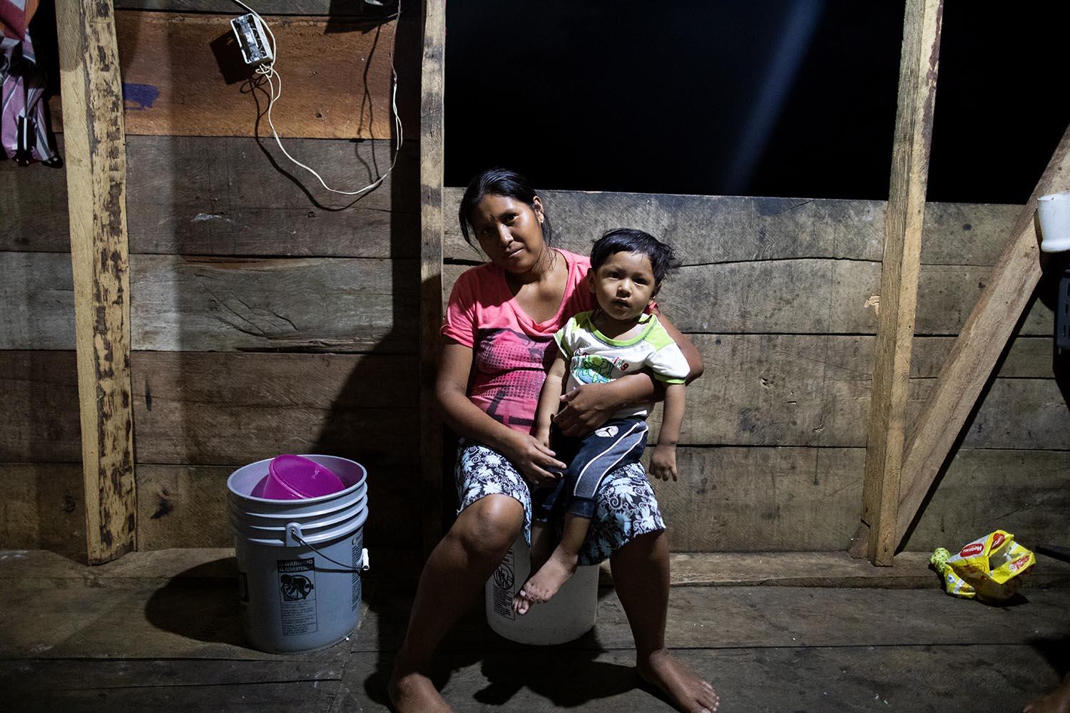 Beyond blue water - Mercedes Chuito, Anibal's daughter, Indigenous...