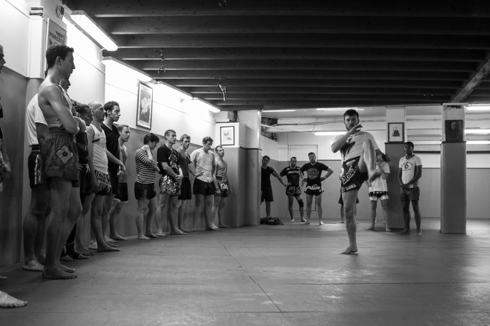 A Muay Thai legend, french Jean...y teaches at NaraÃ¯ gym, Paris.