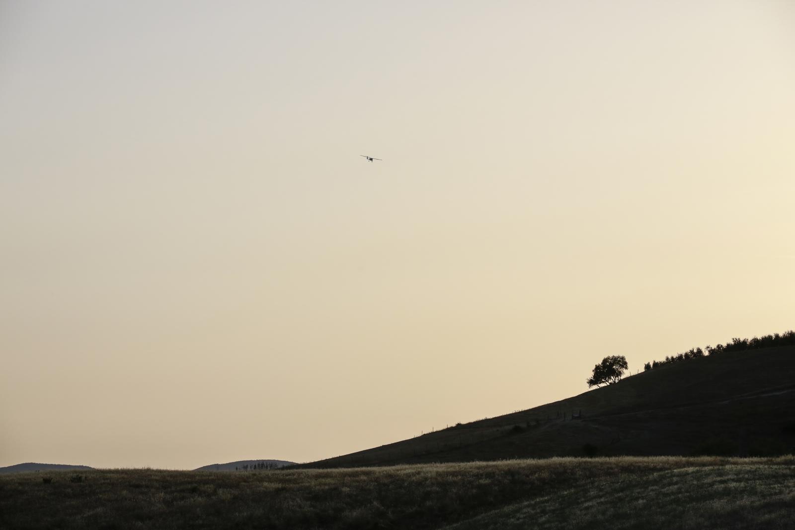 Flying over the hills | Buy this image