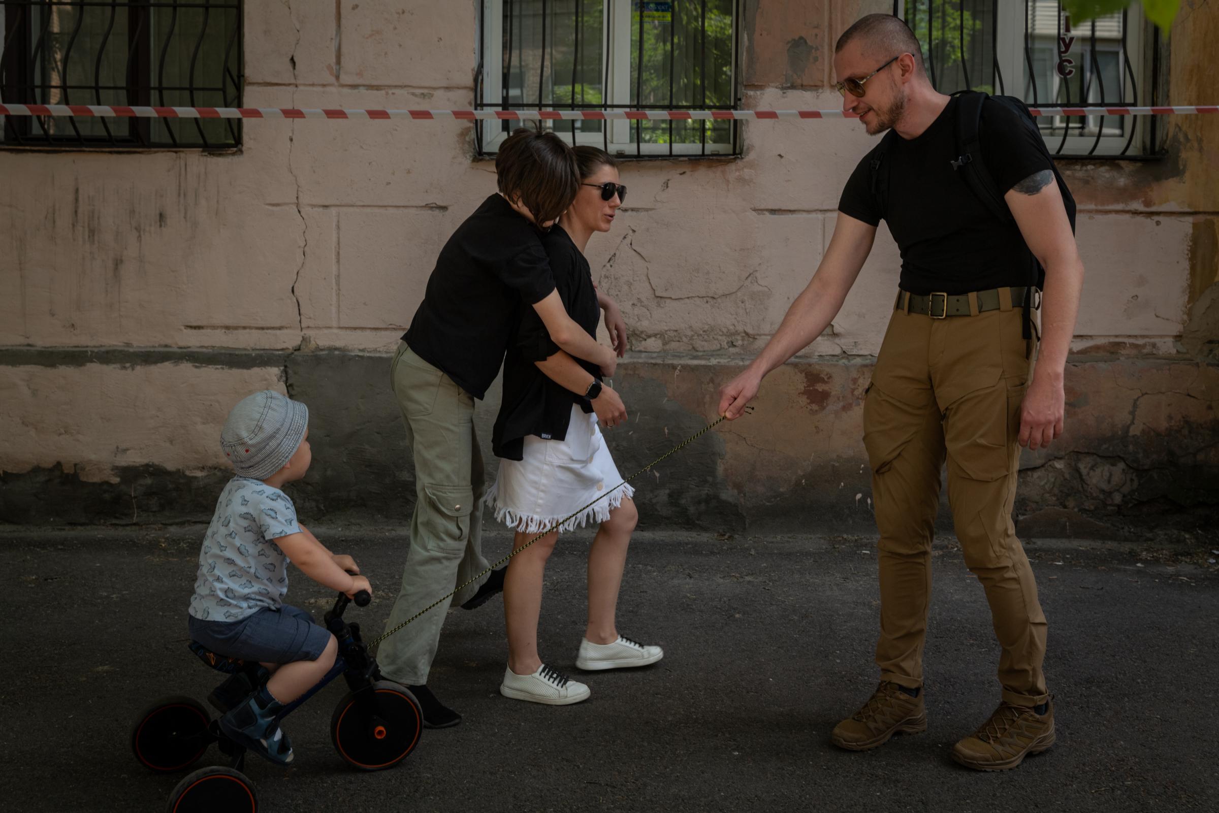 The Hidden Trauma of Ukraine's Soldiers - Ukrainian military surgeon Oleksiy Kotlyarov, 36, walked...