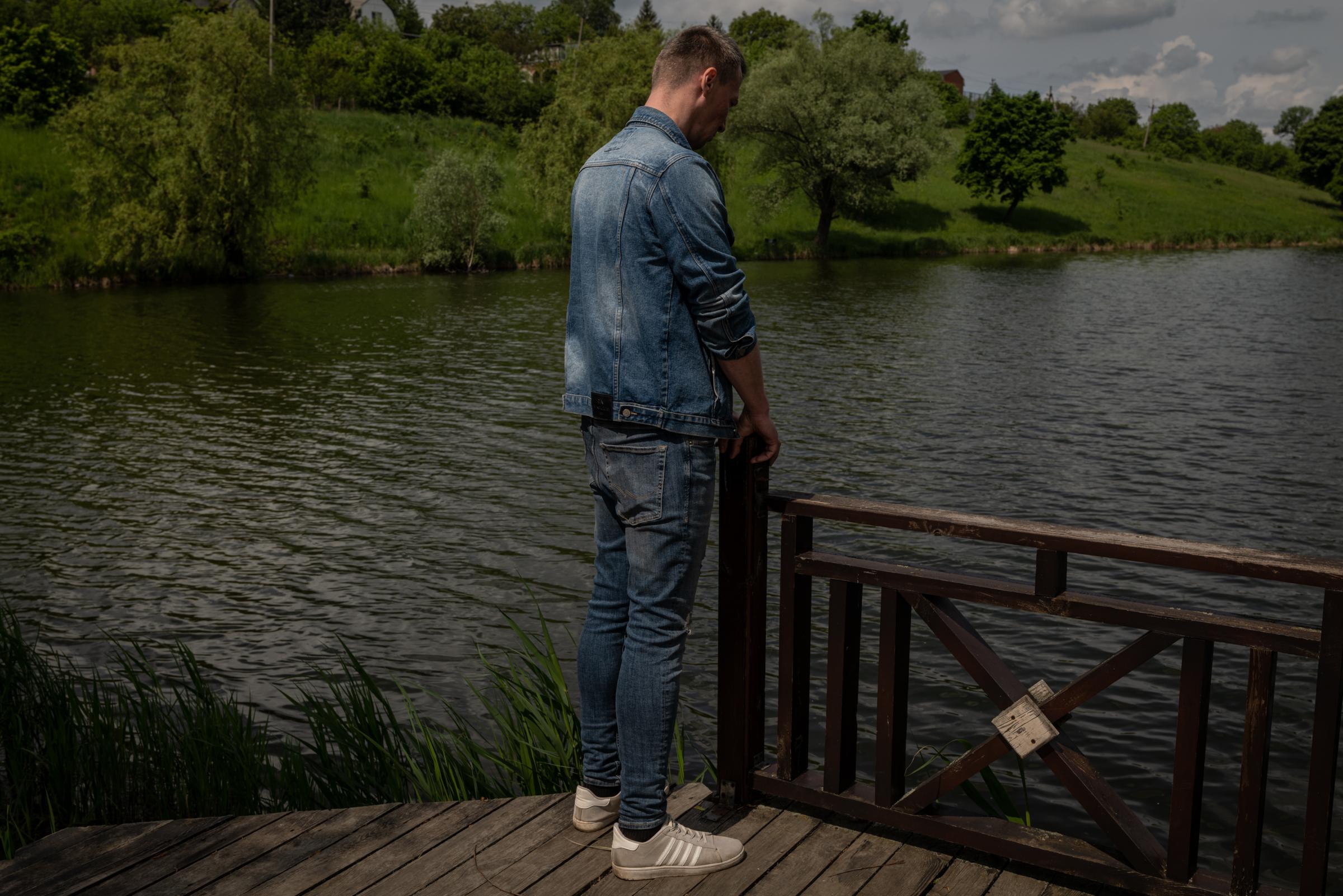 The Hidden Trauma of Ukraine's Soldiers - Maksym, center right, is tormented by vivid memories of...