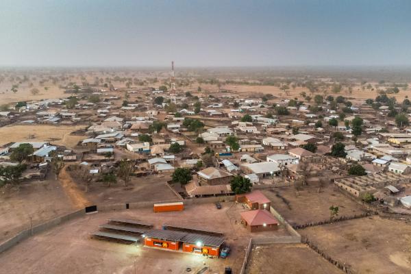 The solar powered village | Buy this image