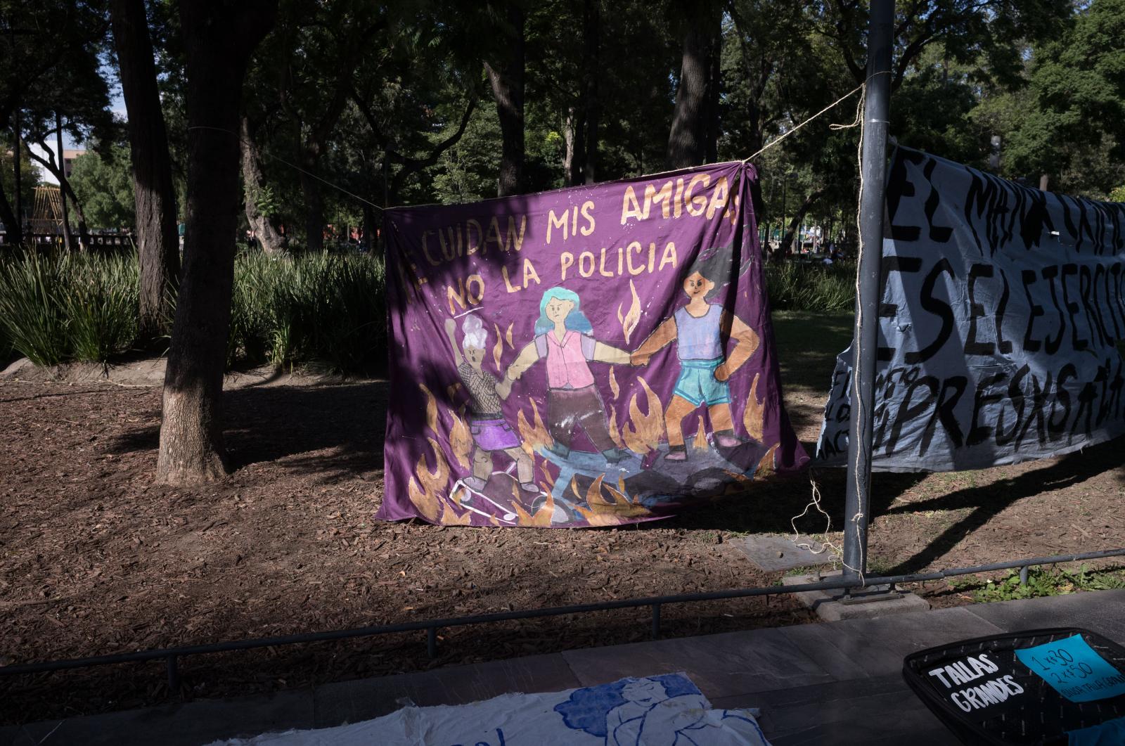 Fuego Feminista - Photographer: Koral Carballo/The New YorK Times
