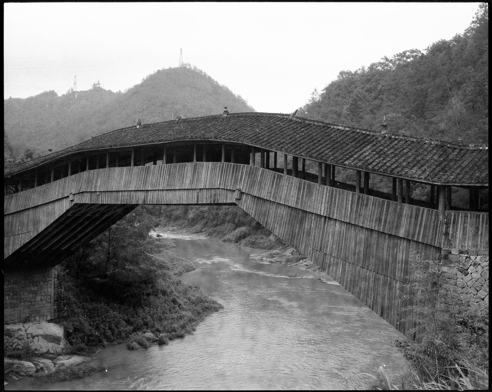 Chinese covered bridge