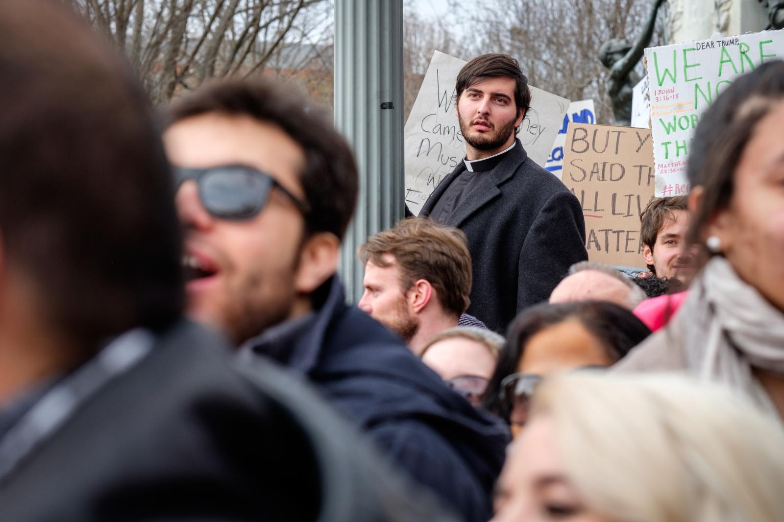 Anti-Immigration Ban Rally