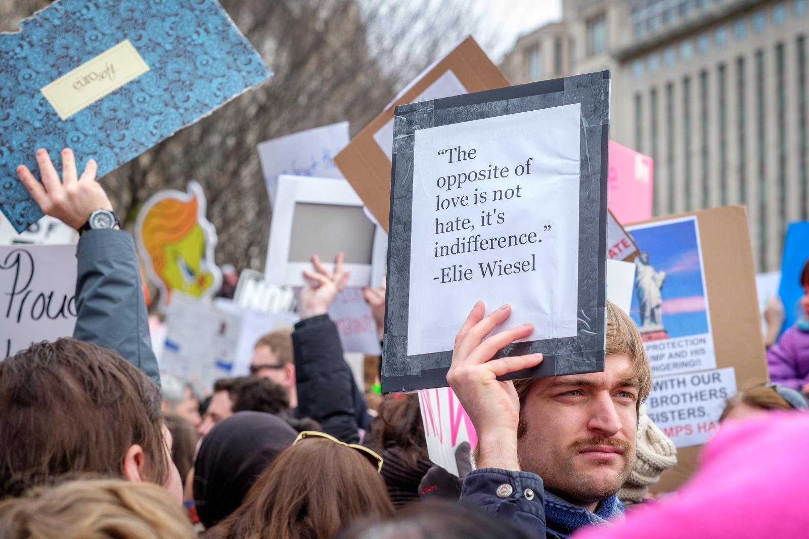 Anti-Immigration Ban Rally