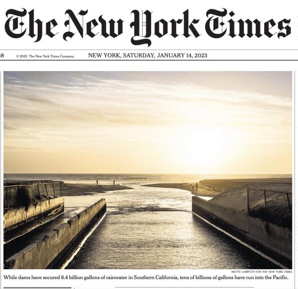 Image from Tear Sheets - Cover for The New York Times