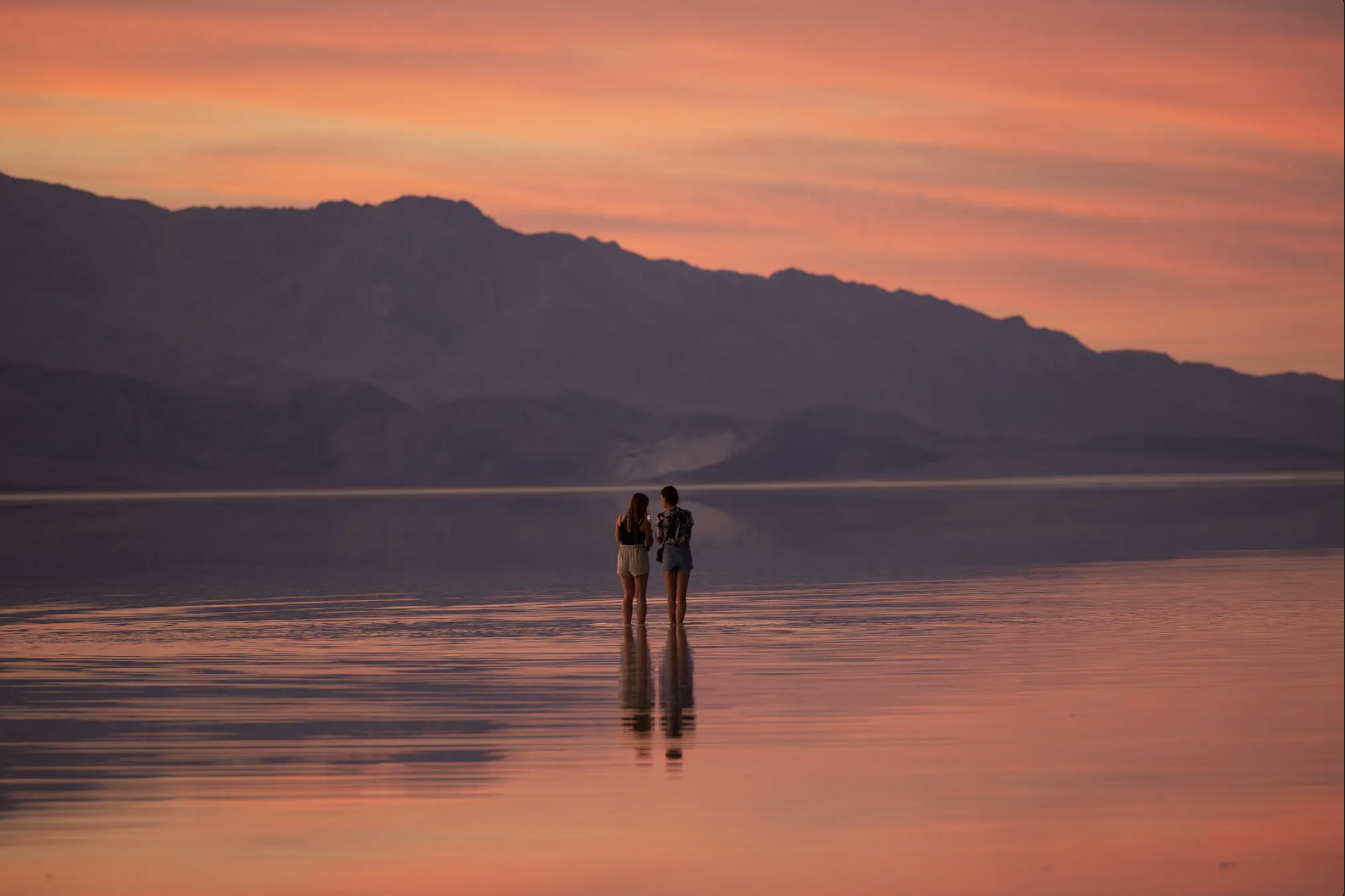 The New York Times: In Death Valley, a Rare Lake Comes Alive