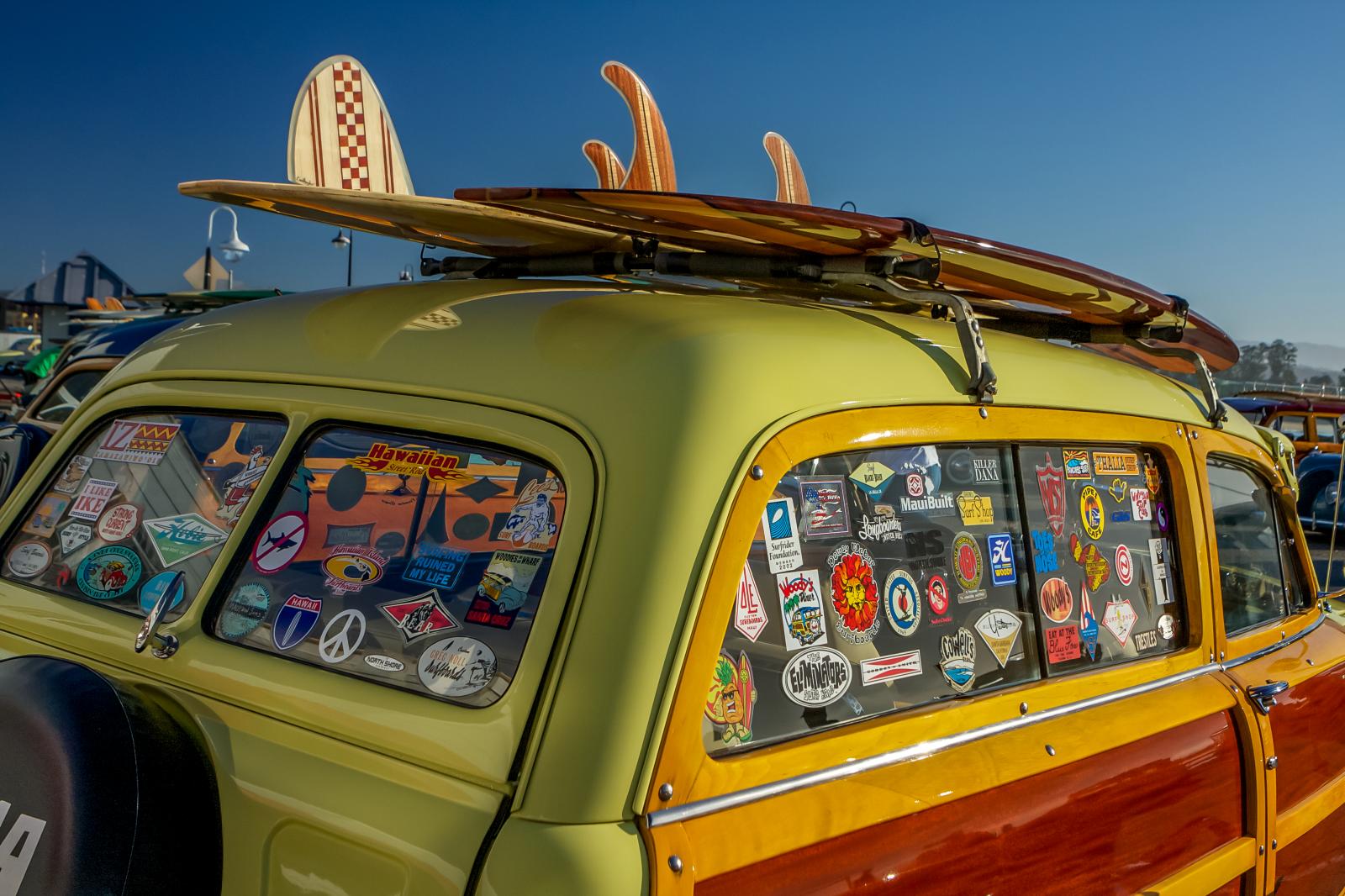 Stickered up Woodie | Buy this image