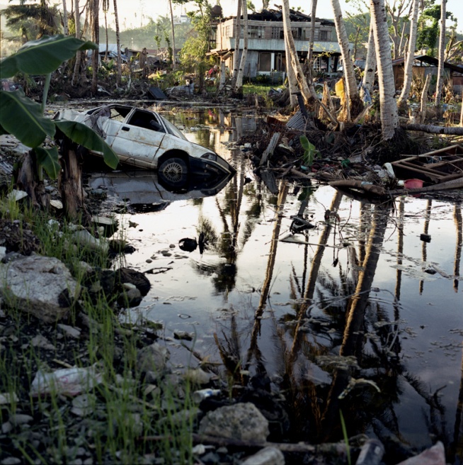 Devastation scene in Barangay 56-A Tacloban January 6, 2014