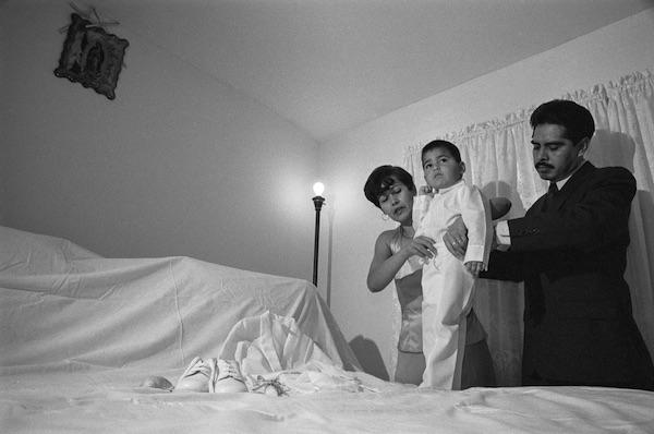 Soho Photo Gallery presents the 2024 National Competition Exhibition - Eduardo Reyes being dressed for his baptism by his parents, Maria and Eduardo Reyes #1. July 24,...