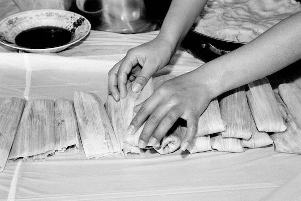 Making Tamales on Christmas Eve...rs Harbor, Staten Island, N.Y. 