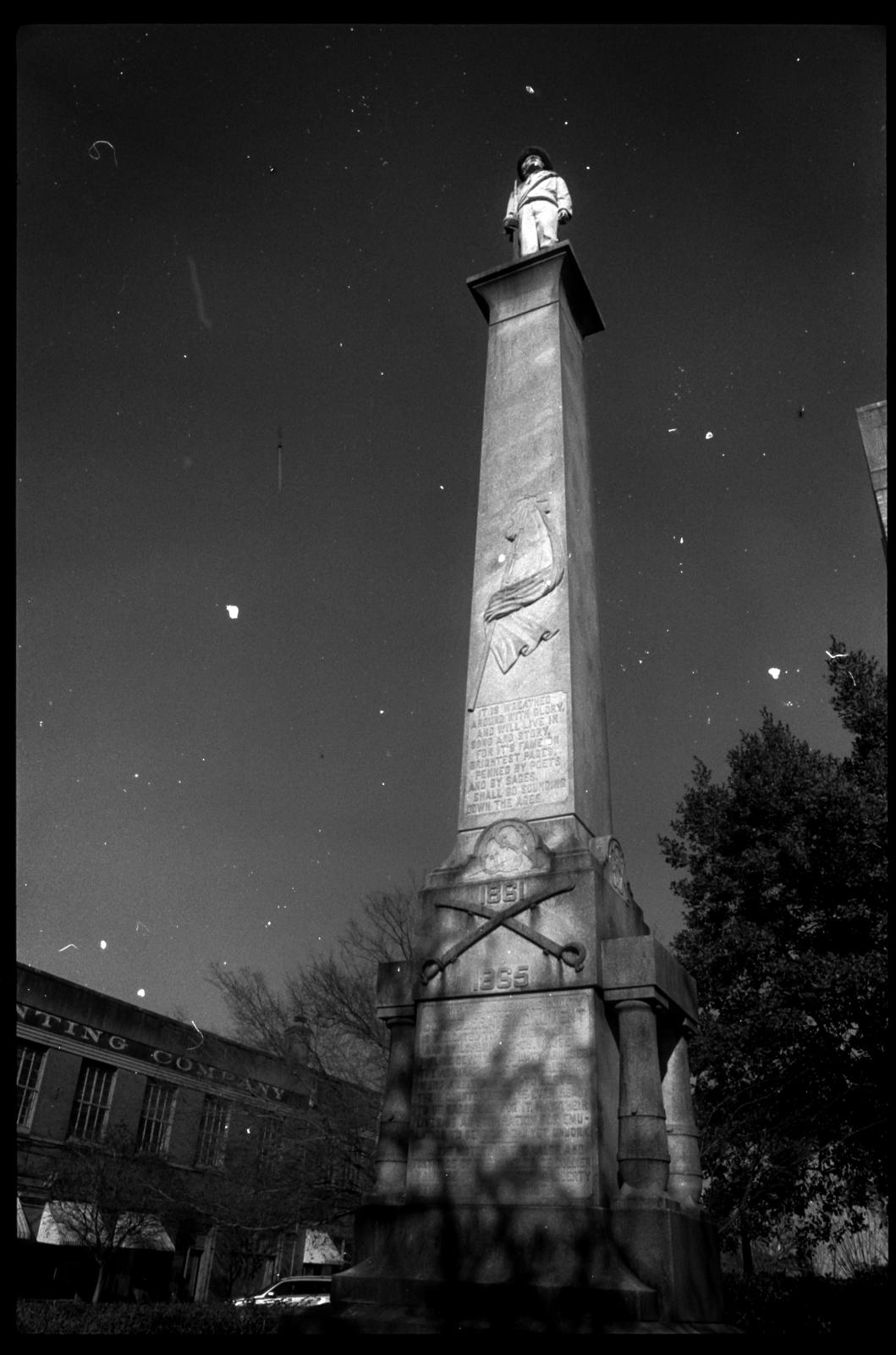 Civil War Monument, Meridian, MS March 2020