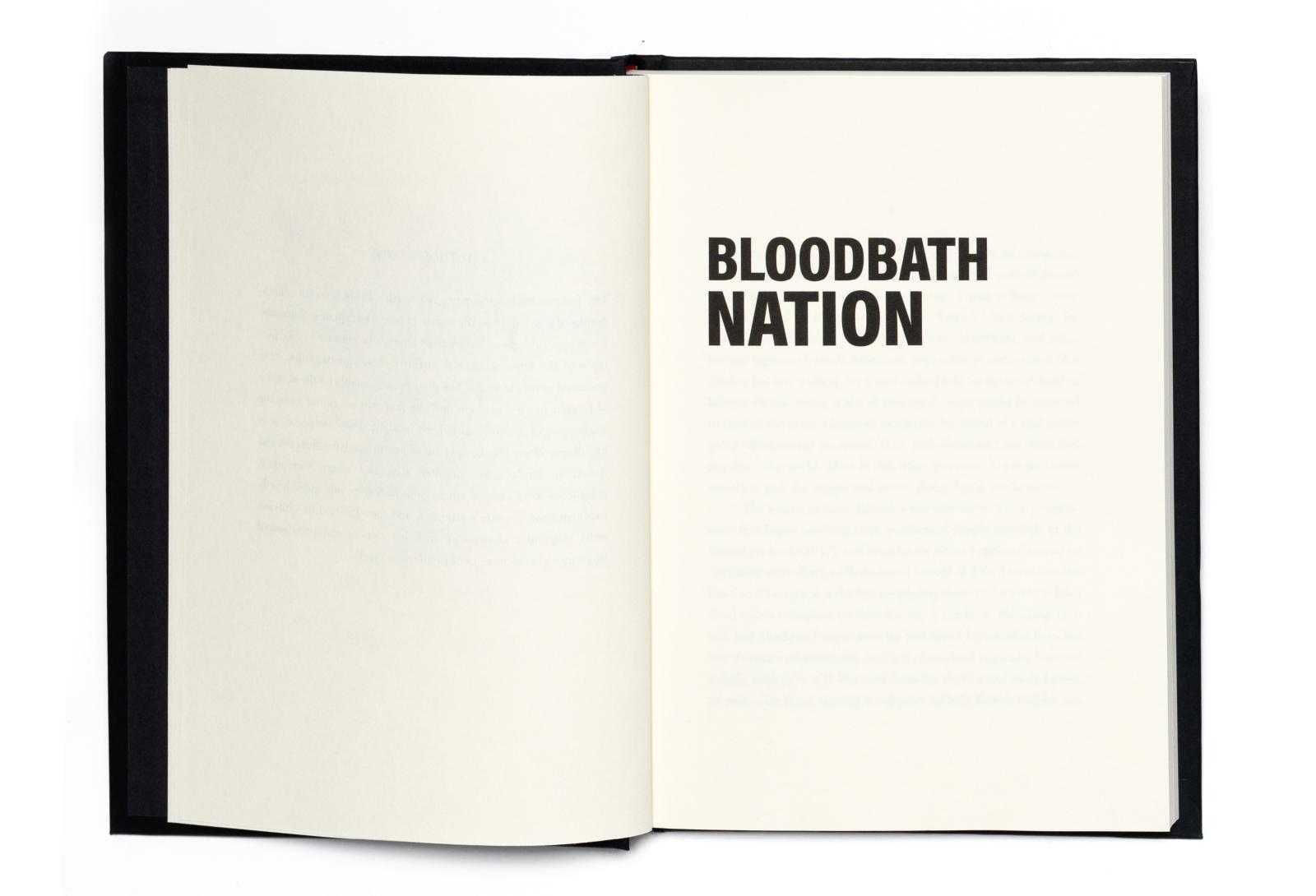Bloodbath Nation Spencer Ostran...t og Ringhof, Seix Barral, 2023