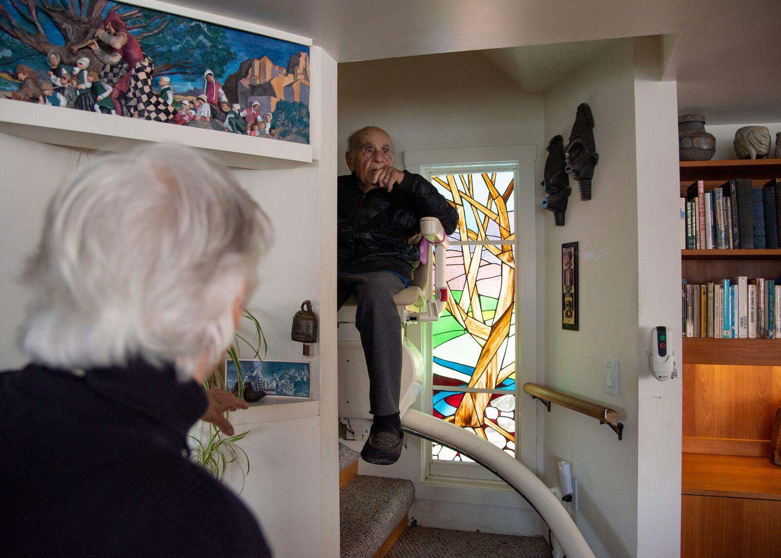Image from Around Berkeley (2022-2025) - Paul Canin, a famed retired architect and a prisoner of...