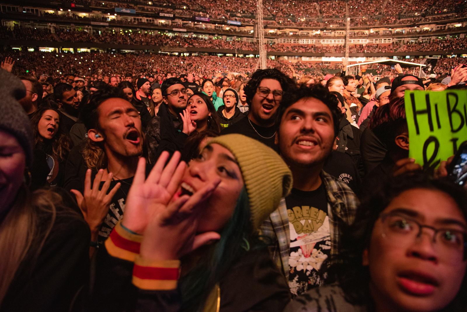 Image from Around Berkeley (2022-2025) - Green Day performed in front of 42,000 fans during the...