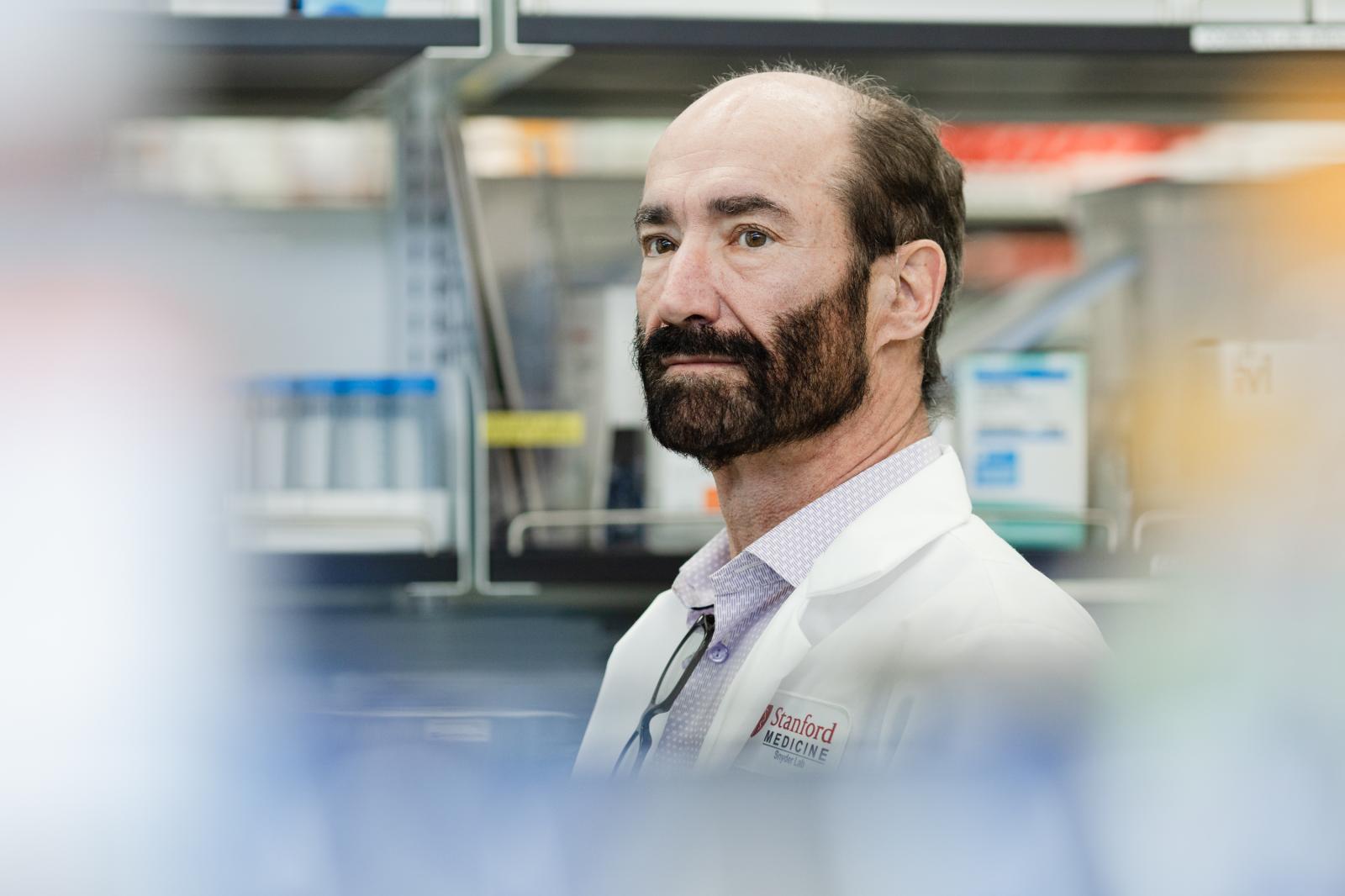 Image from CLIENT PORTFOLIO - Michael Snyder, professor and chair of genetics at...